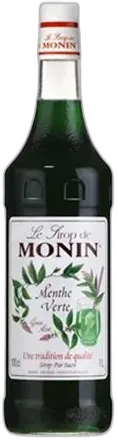 vue du vin Sirop de Menthe Monin