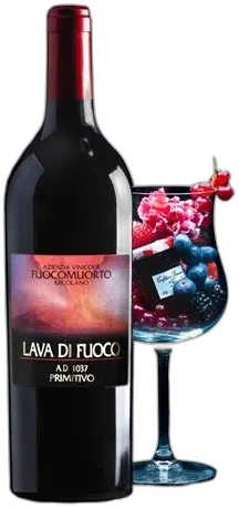 photo du vin Lava di Fuoco Fuocomuorto Primitivo