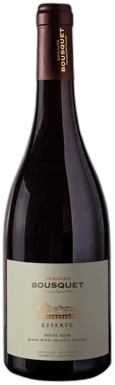 photo du vin Réserve Organic Pinot Noir Domaine Bousquet
