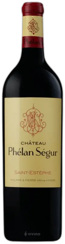 photo du vin Chateau Phelan Segur