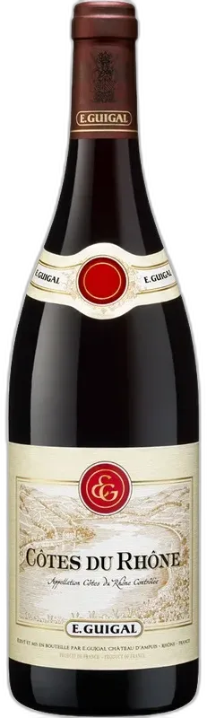 photos du vin E. Guigal Côtes du Rhône