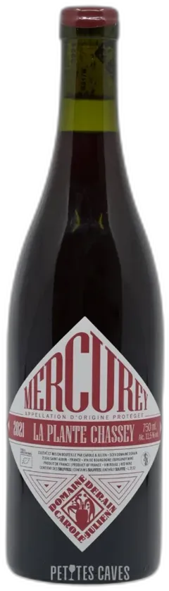 vue du vin la Plante Chassey 2022 Domaine Derain