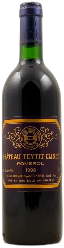 vue du vin Château Feytit Clinet