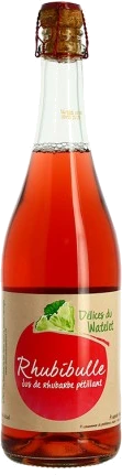 photo Rhubibulle Jus de Rhubarbe Pétillant