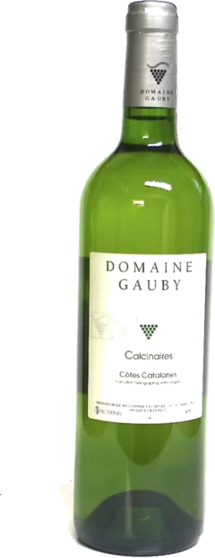 photo Igp des Cotes Catalanes Blanc Calcinaires Domaine Gauby 2014