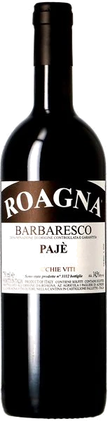 photo Roagna Italie Barbaresco Pajé Vecchie Viti 2016