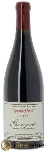 aperçu du vin Grand Mont