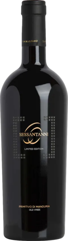 capture du vin Primitivo di Manduria Dop Sessantanni Old Vines San Marzano
