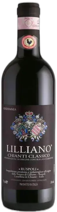 vue du vin Chianti Classico Docg Lilliano