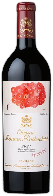 vue du vin Collection Château Mouton Rothschild 1er Cru Classé