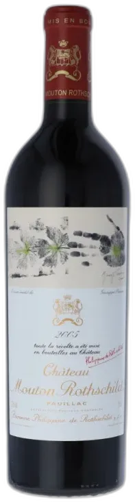 vue du vin Collection Château Mouton Rothschild 1er Cru Classé