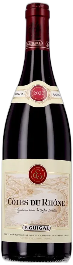 photos du vin E. Guigal Côtes du Rhône