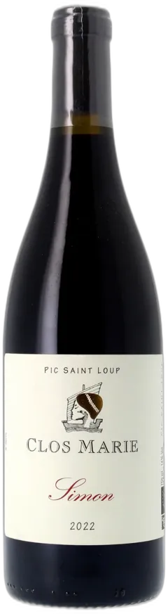 photo du vin Pic Saint-Loup Clos Marie Cuvée Simon Christophe Peyrus et Françoise Julien