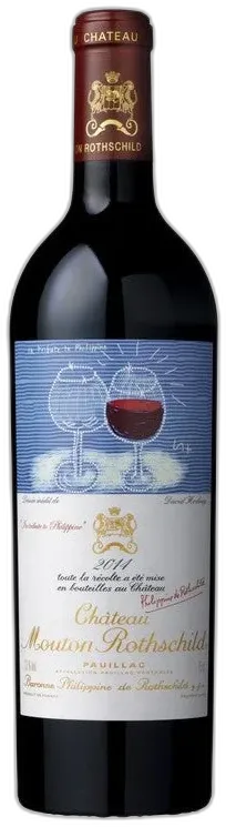 vue du vin Collection Château Mouton Rothschild 1er Cru Classé