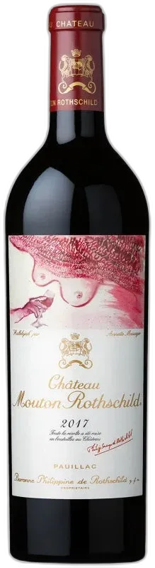 vue du vin Collection Château Mouton Rothschild 1er Cru Classé