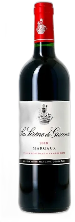 vue du vin "Sirène de Giscours" Margaux Rouge