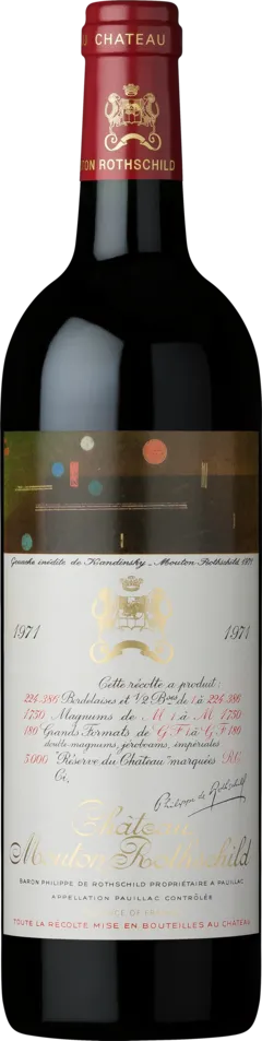 photo du vin Chateau Mouton Rothschild
