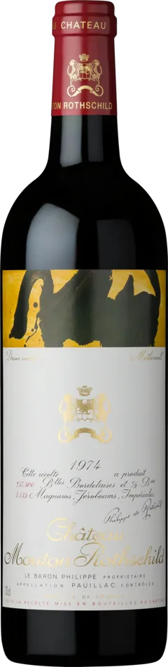 photo du vin Chateau Mouton Rothschild