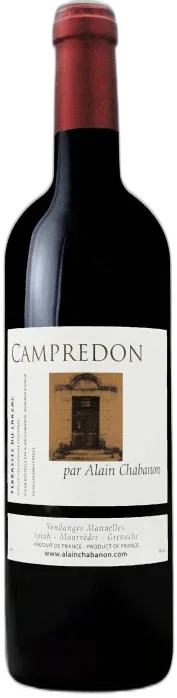 image du vin Domaine Alain Chabanon "Campredon" Terrasses du Larzac Rouge