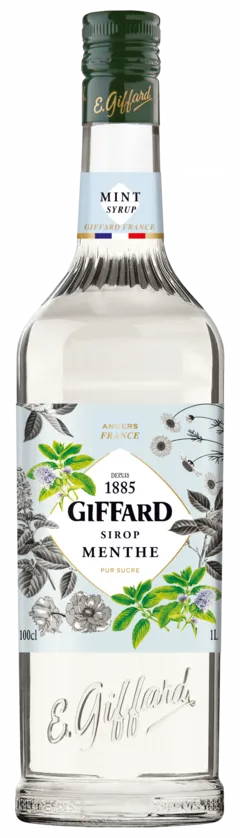 vue du vin Giffard Sirop Menthe