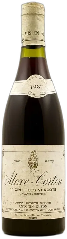 vue du vin les Vercots