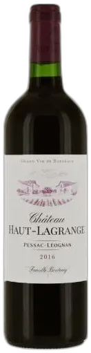 photo du vin Château Haut Lagrange Découverte