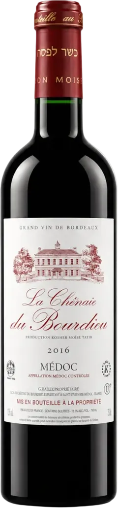 image du vin la Chênaie du Bourdieu Médoc