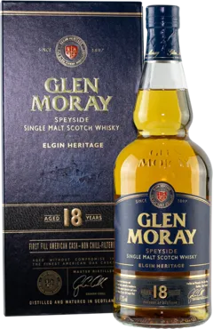 photo du vin Glen Moray 18 Ans