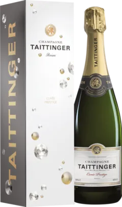 illustration du vin Champagne Taittinger Prestige 2 Flutes