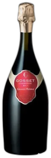 vue du vin Champagne Grande Réserve Gosset