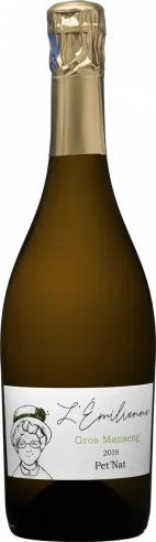 illustration du vin l'Emilienne Pet'Nat Bio Blanc