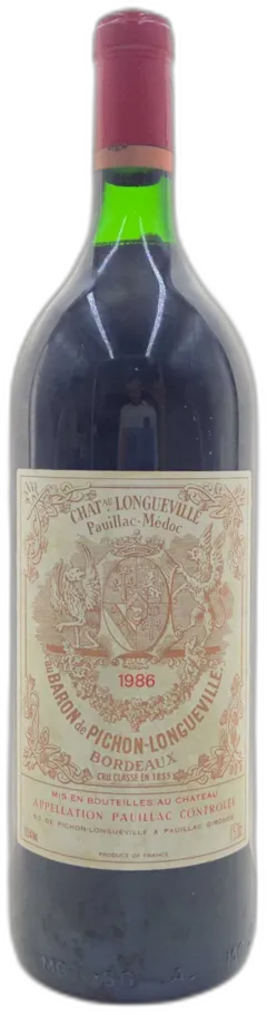 aperçu du vin Château Pichon Longueville Baron