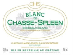 photo Blanc de Chasse-Spleen 2022