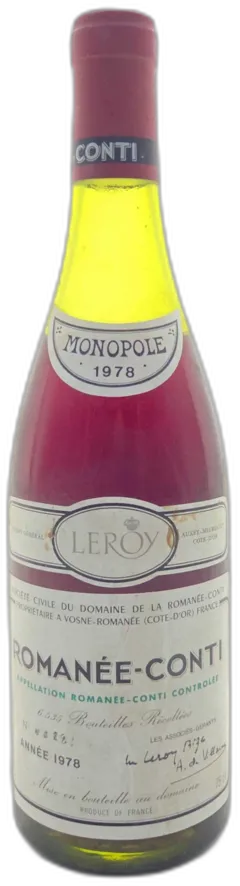 illustration du vin Romanée Conti