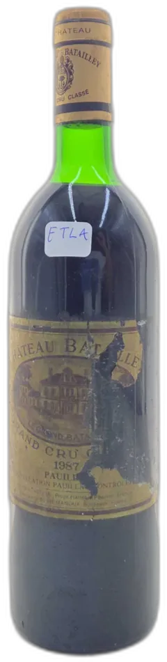 image du vin Chateau Batailley