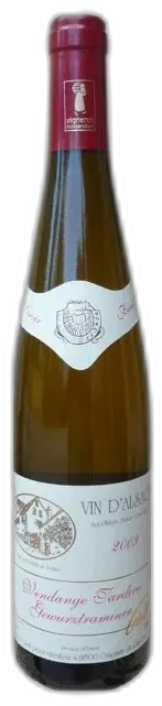 photos du vin Domaine Joseph Gsell Gewurztraminer Vendanges Tardives 2015