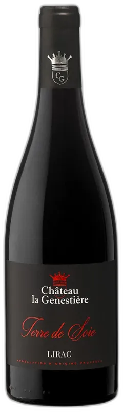 photos du vin Château la Genestière Lirac Terre de Soie Rouge 2022