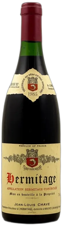 photo du vin Jean Louis Chave Hermitage