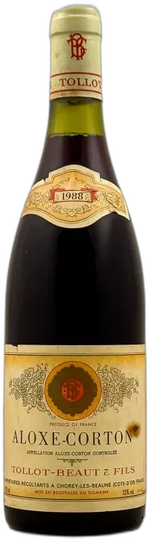 photo du vin Aloxe-Corton Domaine Tollot-Beaut