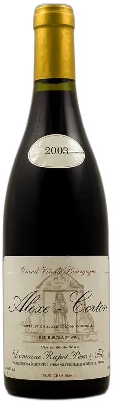 photo du vin Rapet