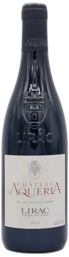 photo Côte du Rhône Lirac 2018 Château d’Aqueria