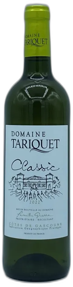 image du vin Côtes de Gascogne Igp "Classic" 2022 Domaine Tariquet