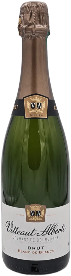 photos du vin Crémant de Bourgogne Brut Blanc de Blancs Vitteaut-Alberti