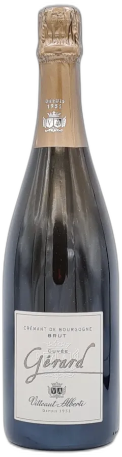 vue du vin Crémant de Bourgogne Cuvée Gérard Vitteaut Alberti