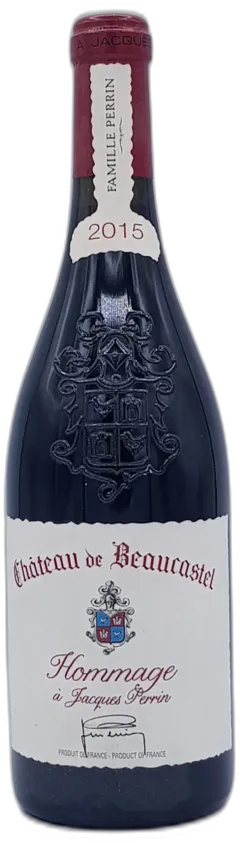 photo du vin Châteauneuf-du-Pape Château de Beaucastel Hommage à Jacques Perrin Famille Perrin