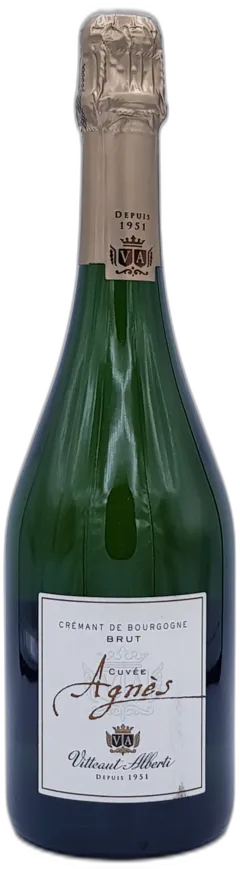 image du vin Crémant de Bourgogne Cuvée Agnès Vitteaut Alberti