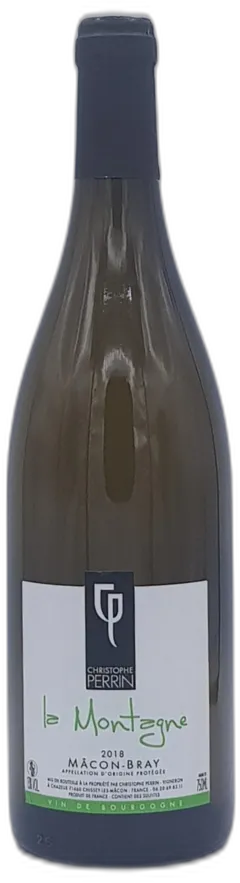image du vin Mâcon "la Montagne" 2018 Christophe Perrin