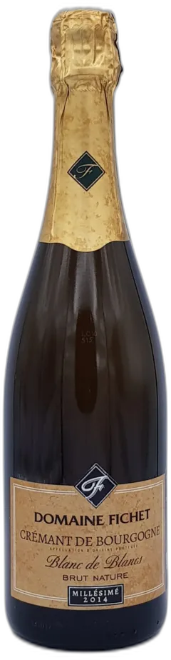 photo du vin Cremant de Bourgogne Brut Blanc 2017 Millesime Dom Fichet