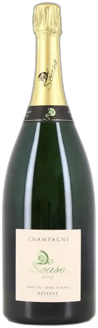 photo Magnum de Champagne Grand Cru Blanc de Blanc de Sousa