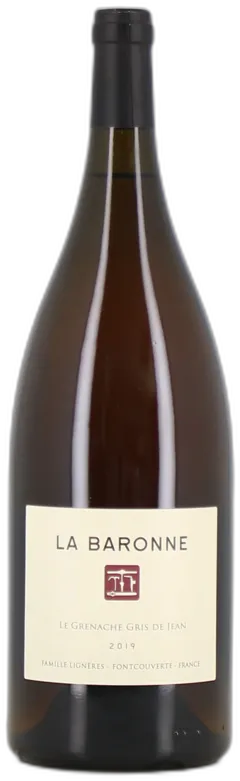 photo Magnum Vin Blanc la Baronne le Grenache Gris de Jean Vdf 2019